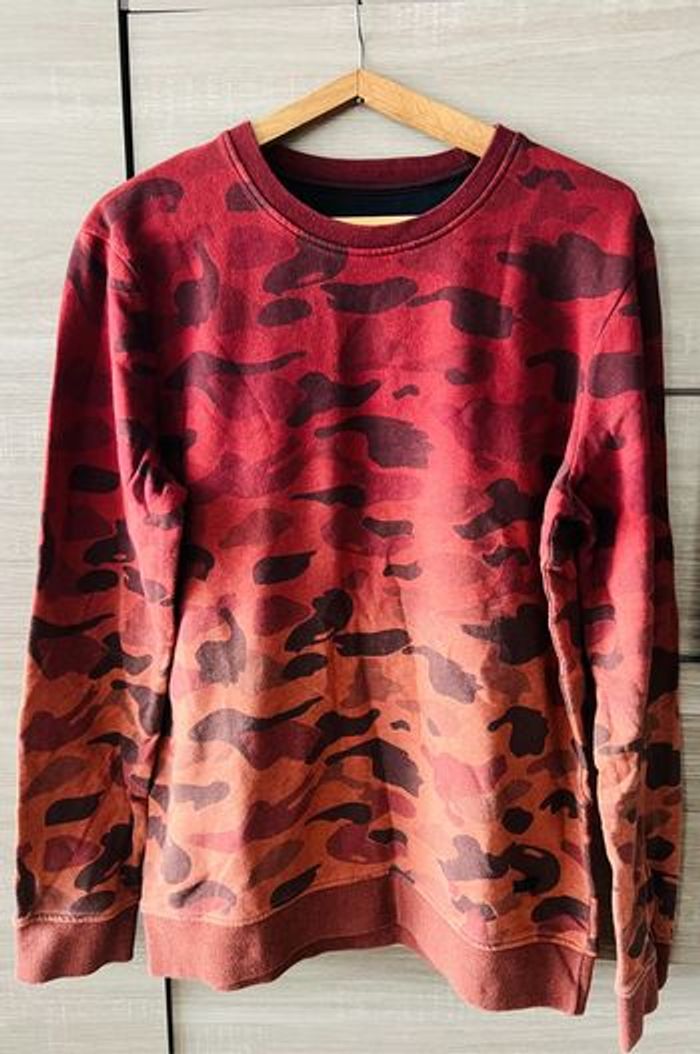 Sweat pull homme bordeaux marron Selected Taille M