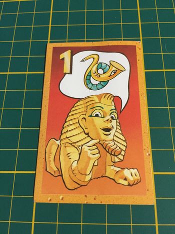 Carte trésor Instrument 1 pièce détachée jeu de société Ramsès II Ravensburger #A65