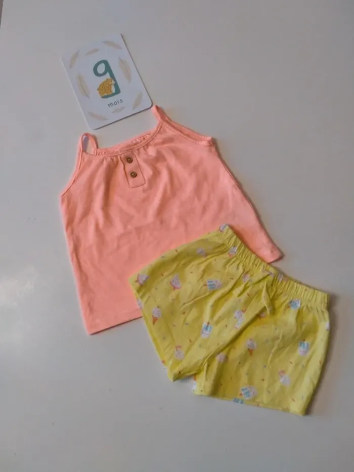 Ensemble bébé fille 9 mois - photo numéro 2