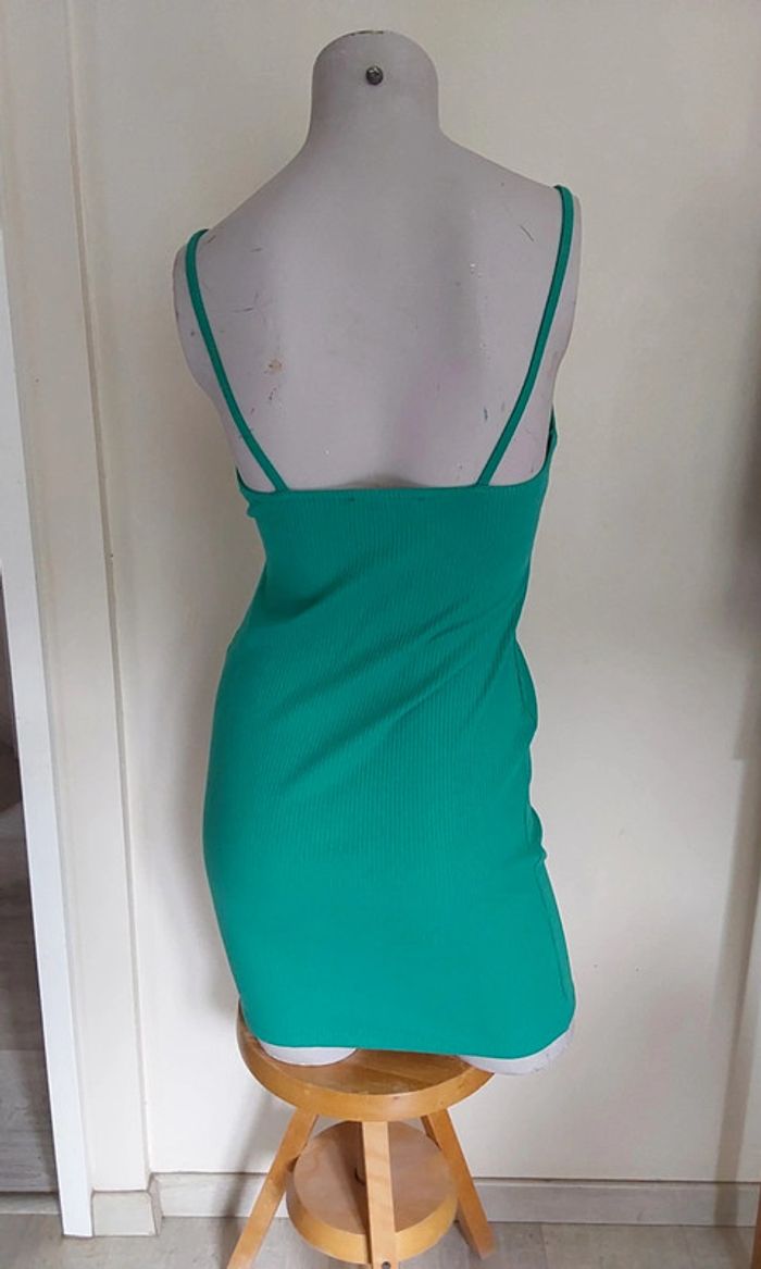 Robe d été verte près du corps Primark T38 - photo numéro 10