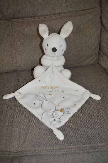 Doudou Lapin en peluche Good night Sweet&Lovely