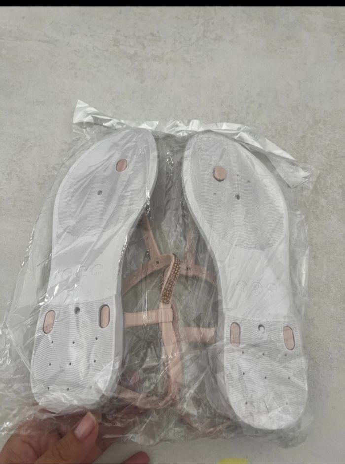 Sandales rose gold et blanches Shein - photo numéro 8