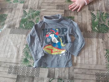 T-shirt colle coulé