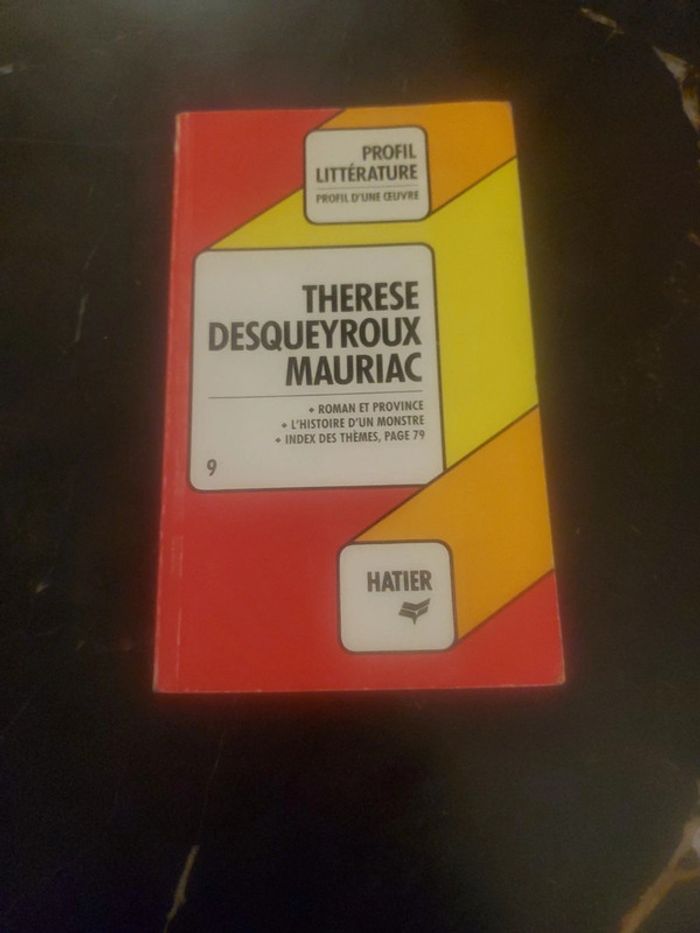 Thérèse Desqueyroux Mauriac