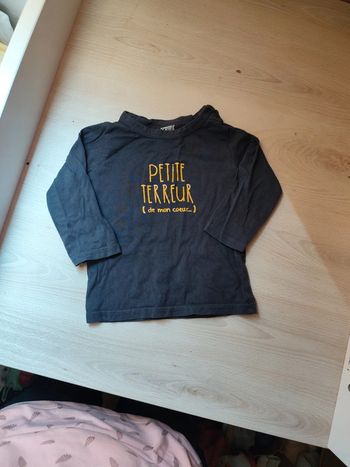 Tee shirt 9 mois Tape a l'oeil