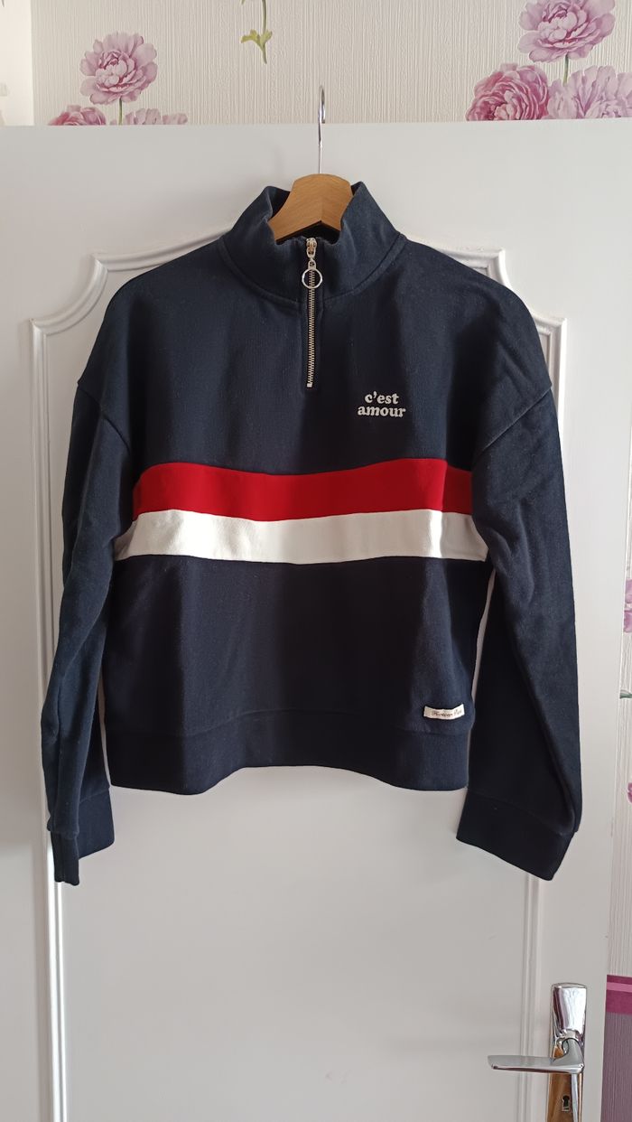 Sweat bleu marine taille L