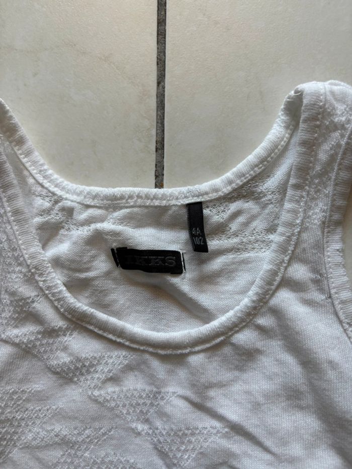 Debardeur ikks blanc 2 - photo numéro 2