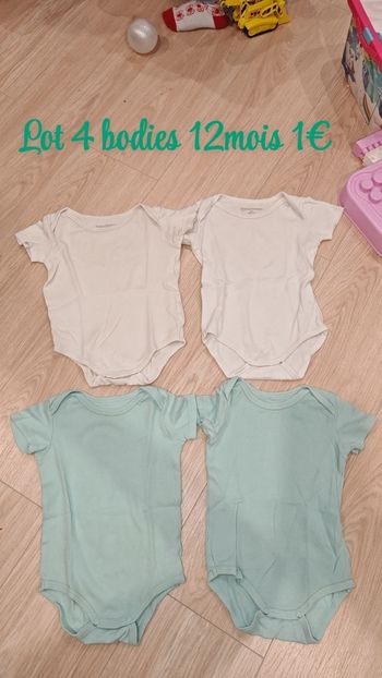 4 Bodies été 12mois 