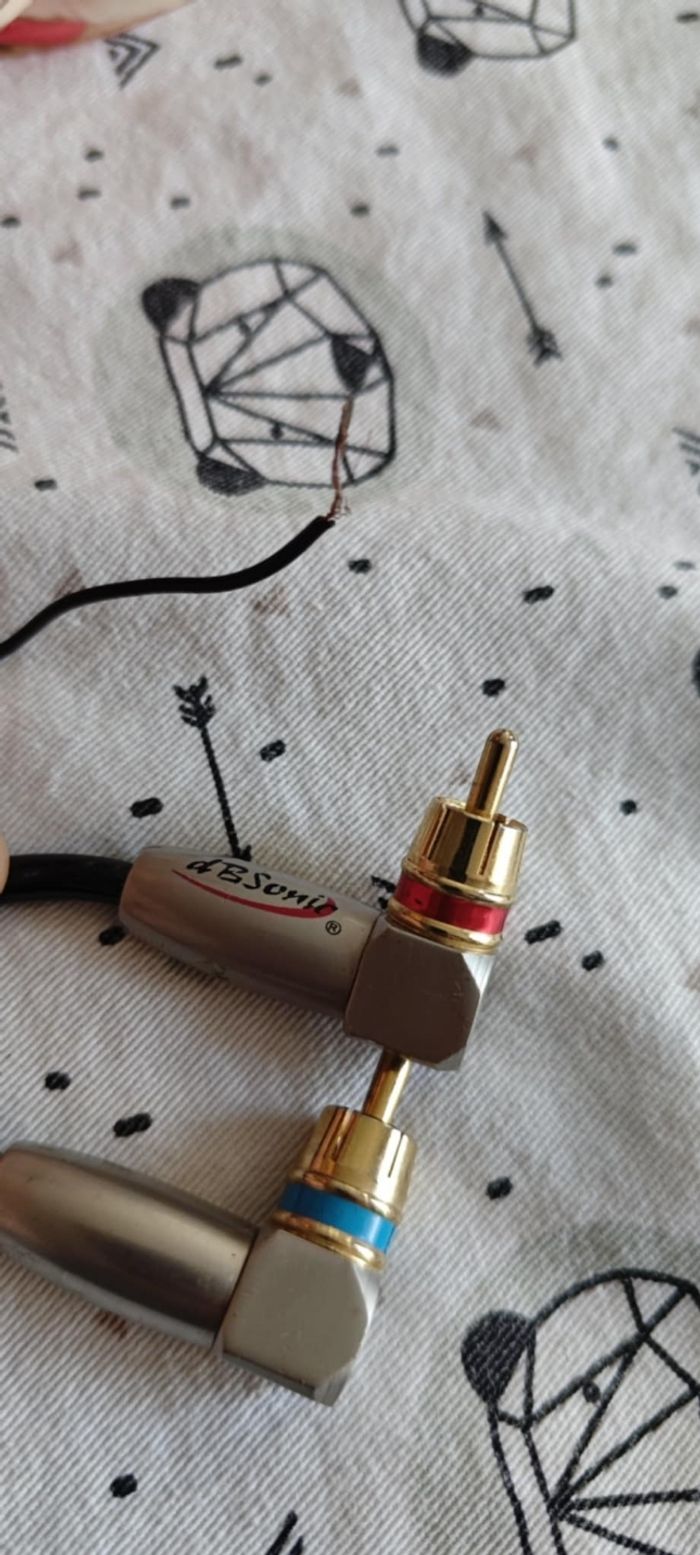 Câble RCA 5 mètre - photo numéro 4