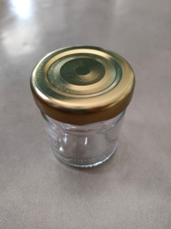 50 Mini pots confiture miel 40ml en verre