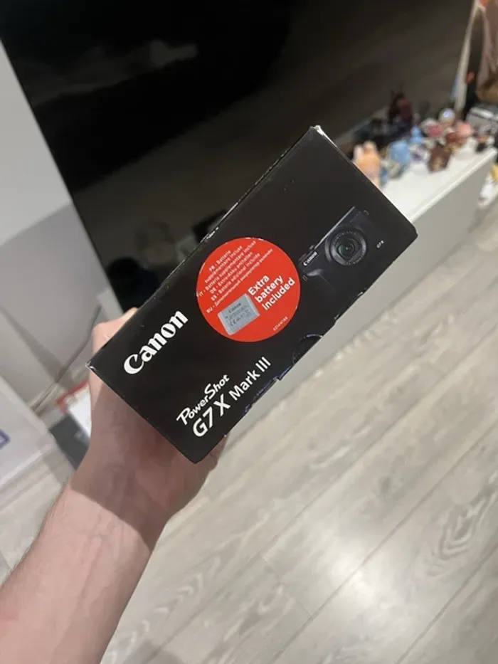 Canon PowerShot G7 x Mark III gris/noir