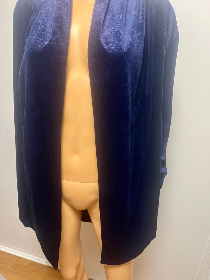 Blazer bleu nuit - photo numéro 3