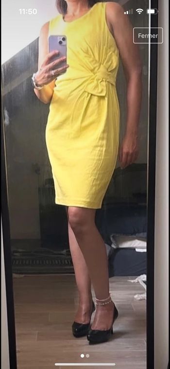 Robe jaune