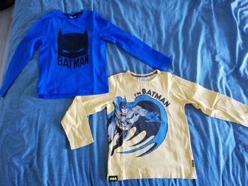Lot de 2 tee-shirts manches longues batman