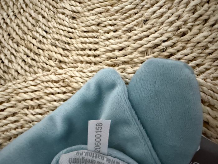 DOUDOU PLAT CARRE NATTOU LAPIN LAPIDOU - photo numéro 3