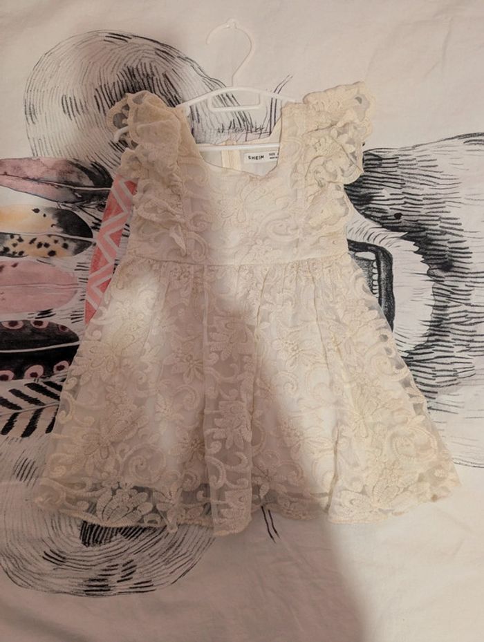 Robe de baptême shein 2/3 ans