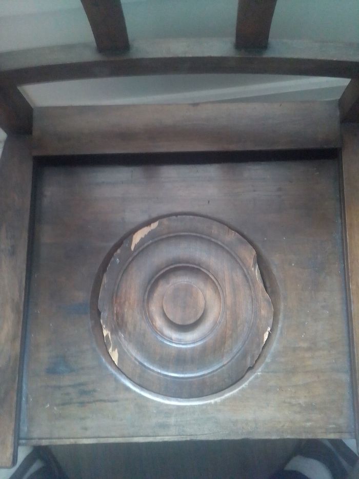 Ancienne chaise cabinet - photo numéro 4