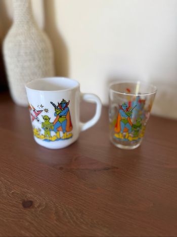 Mug et verre Goldorak - Vintage