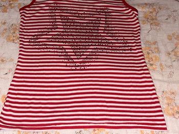 Débardeur avec strass - Taille 34 - Fabriqué en France 