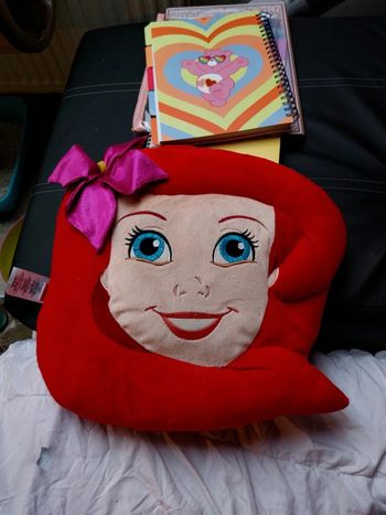 Coussin disney ariel la petite sirene