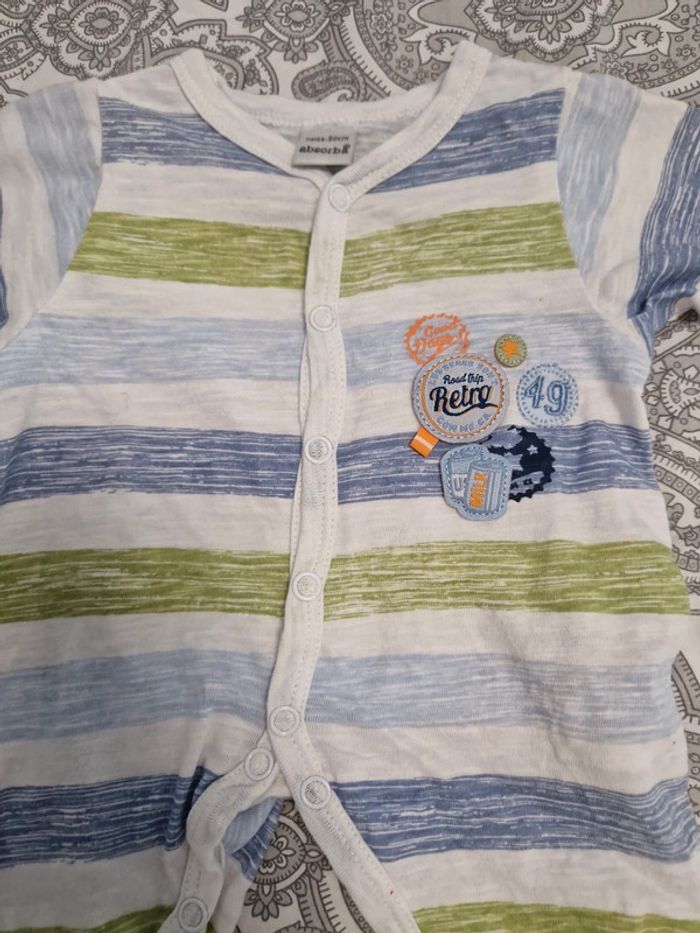 Lot pyjamas d'été naissance - photo numéro 2