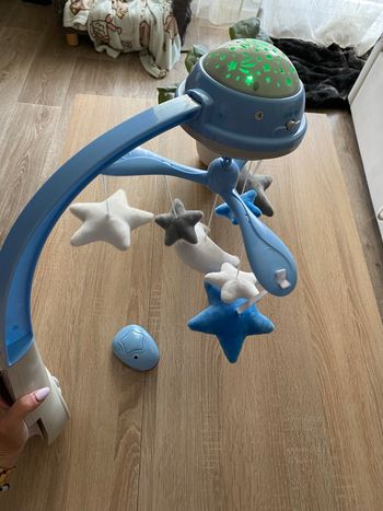 Mobile bébé bleu 