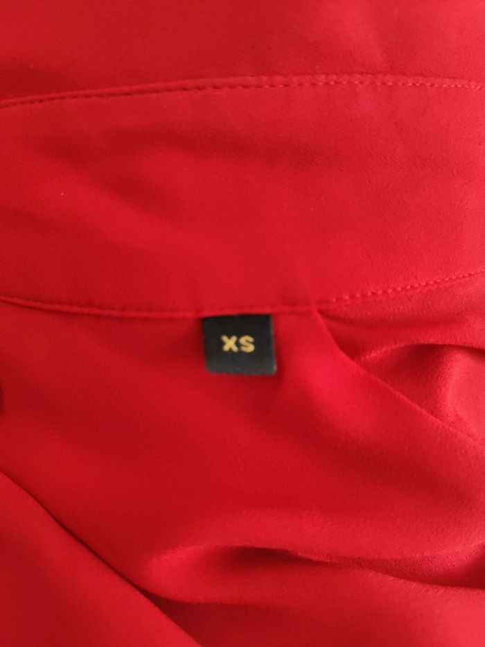 Chemisier rouge The Koople sport XS - photo numéro 8