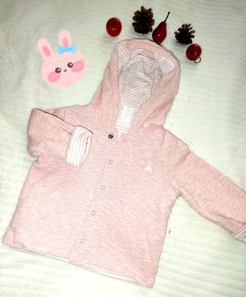 Baby Gap Cardigan réversible Fille 6  -12 mois Neuf
