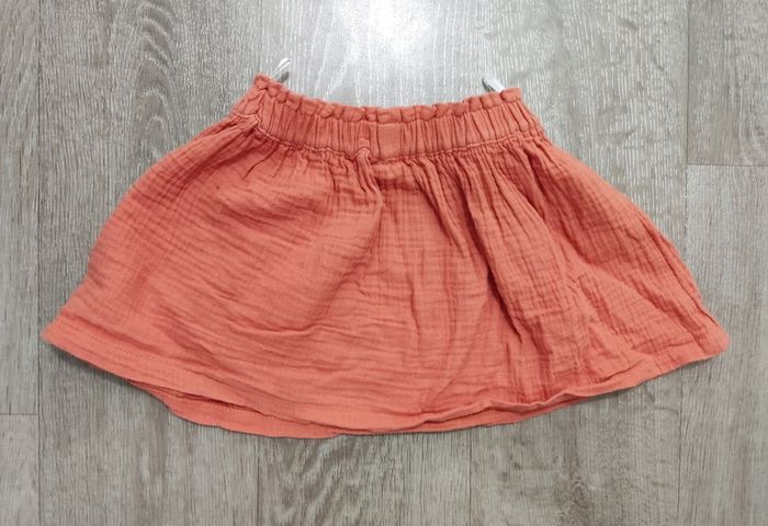 Jupe couleur rouille, bébé filles 3 ans, C&A, parfait état - photo numéro 2