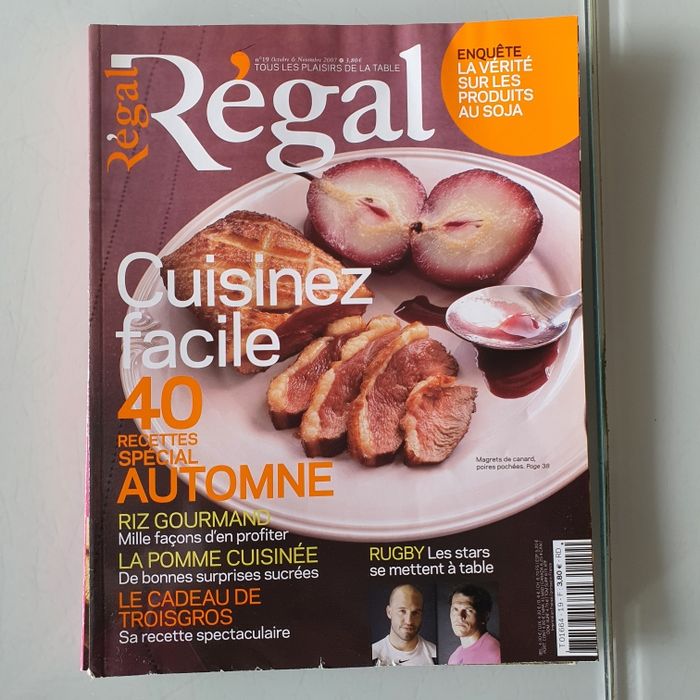 Lot 5 magazines Régal - photo numéro 3