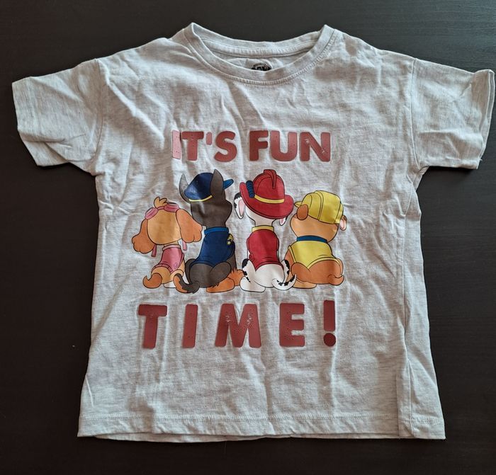 Tee shirt Pat patrouille 4-5A Neuf - photo numéro 1