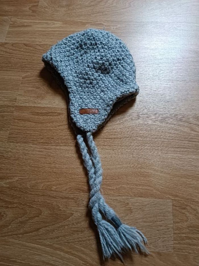 Bonnet gris 4 ans