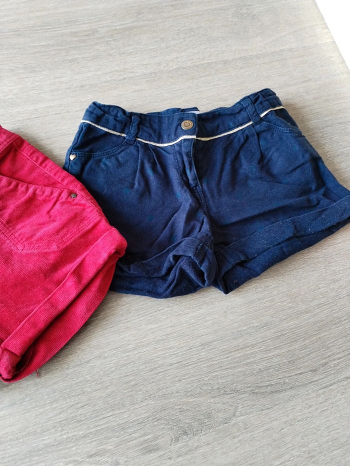 Lot de 2 shorts velours 5 ans - photo numéro 3
