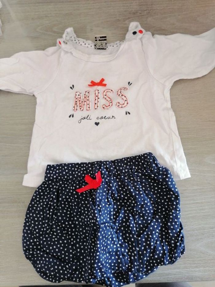 Ensemble jupe et sweet à manche longue