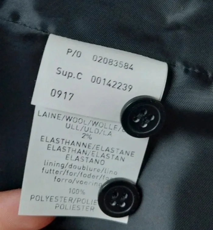 Blazer élégant classe T38 Bragard NEUF - photo numéro 8