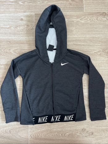 Nike G NK Hoodie Fz Studio Sweat-Shirt Fille