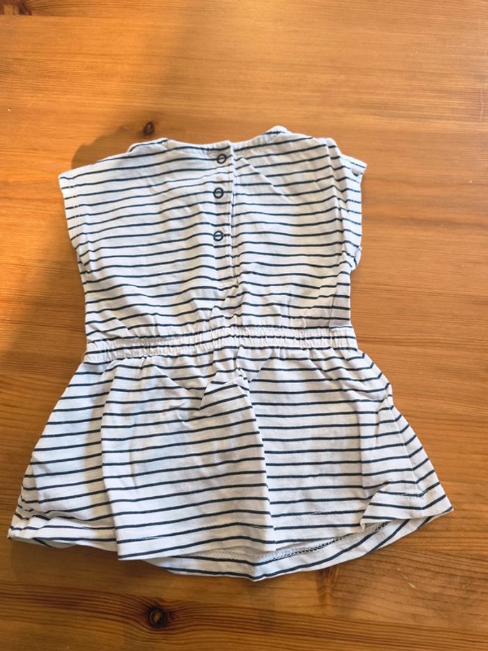 Robe à rayure - TAO - 3 mois - photo numéro 4