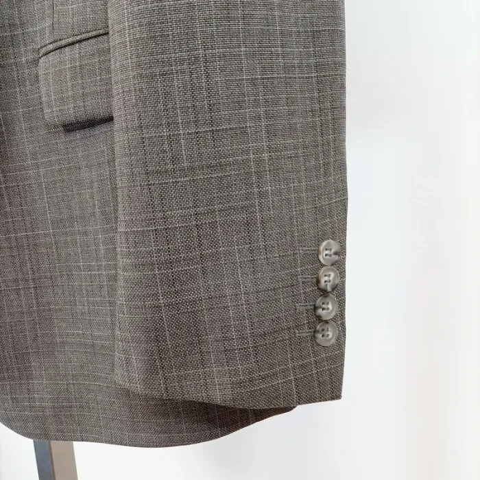 Veste Prince de Galles grise Wasa Reda - taille 52 A473 - photo numéro 4