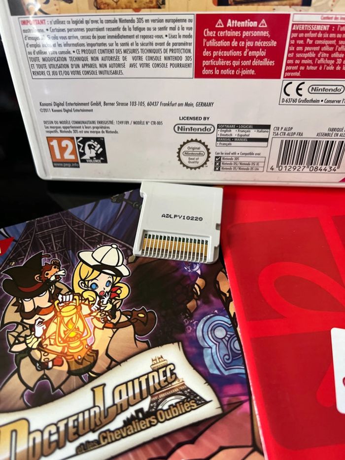 Jeu Nintendo 3 ds docteur lautrec et les chevaliers oubliés - photo numéro 3