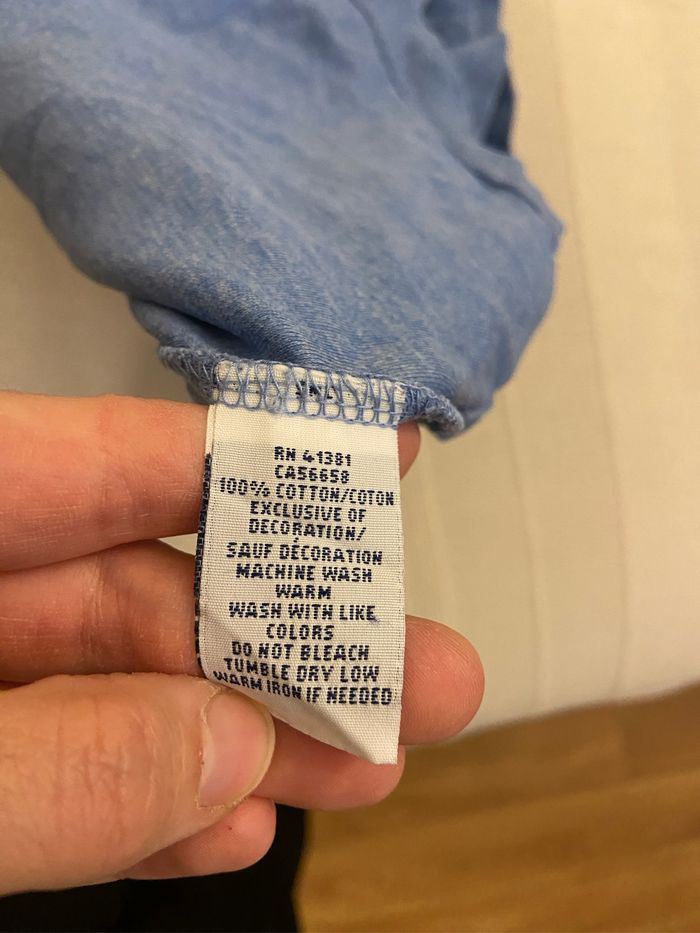 Polo bleu homme XL - photo numéro 4