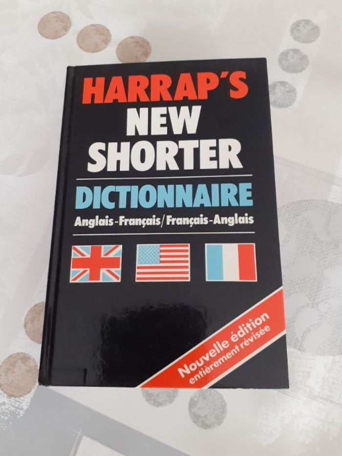 Dictionnaire anglais - français / français- anglais Harrap's New Shorter