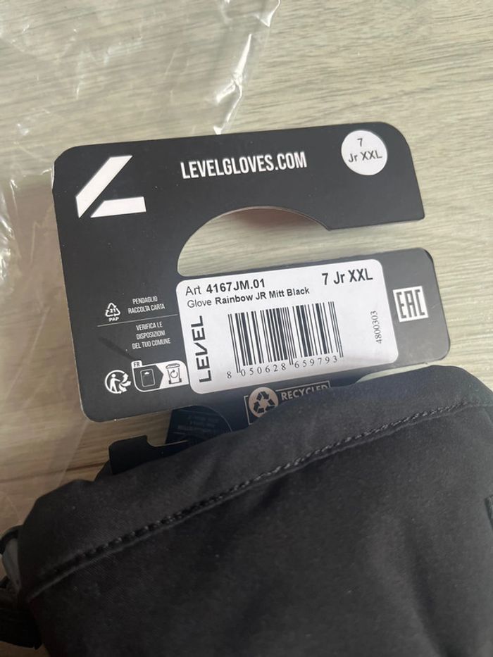 Moufle de ski enfant level gloves neuf taille 7jr xxl prix boutique 59,95€ - photo numéro 6