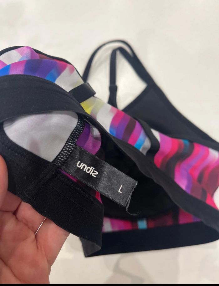 Brassière sport Undiz mutlicouleur - photo numéro 5