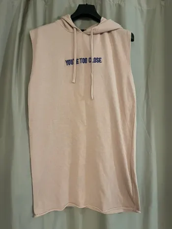 Robe sweat à capuche