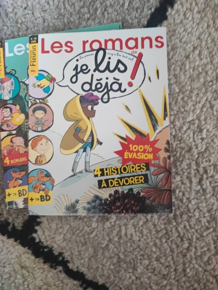 Lot de 3 livres les romans je lis déjà - photo numéro 2