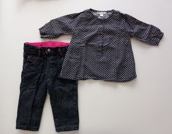Lot vêtements bébé