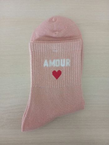 Chaussette a paillettes 