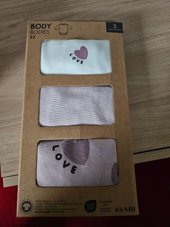 Body 3 M longues manches