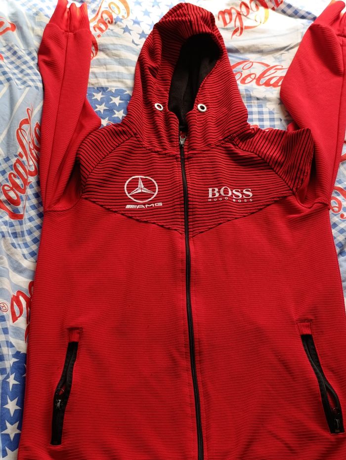 Veste rouge Hugo boss
