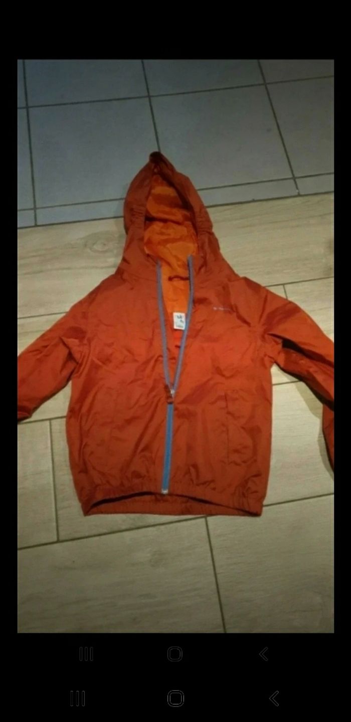 Blouson kway quechua 8 ans - photo numéro 2